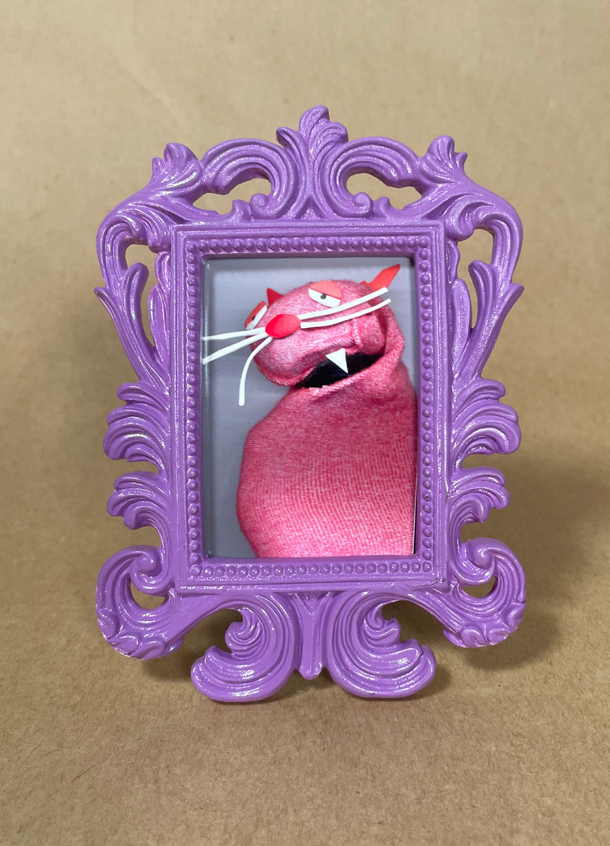 Sock Puppet Portrait of Bawston the Cat Sock Puppet City