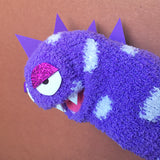 One-of-a-kind DINOSAUR Sock Puppet