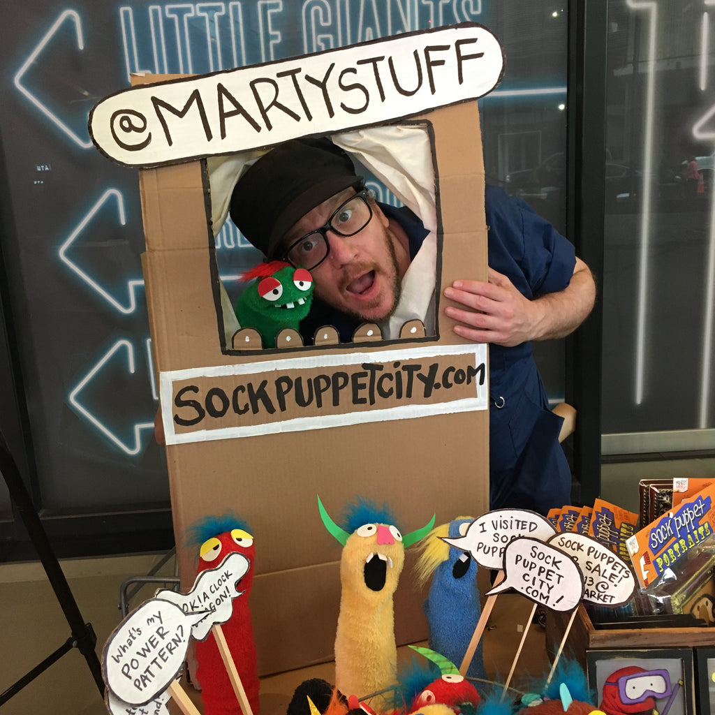 Sock Puppet City at City Point, Dec 15/16