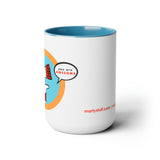 "You Are Awesome"Sock Puppet City Mug, Logo Opposite Side