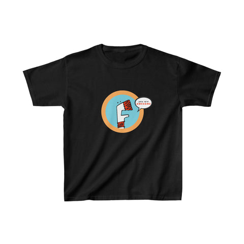 "You Are Awesome"  Kids Size, Black Tee