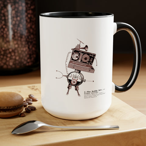 Buddy Bot Coffee Mug, 15oz