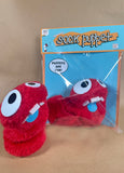 Floop the Red Sock Puppet Wormie