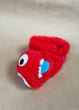 Floop the Red Sock Puppet Wormie