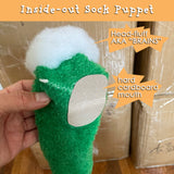FERNY the Green Sock Puppet Wormie