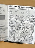 Sock Puppet City Big Awesome Coloring and Activity Book
