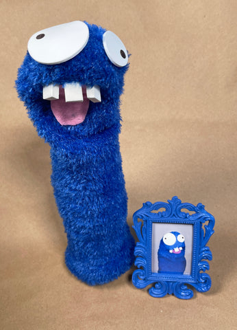 Bloop Sock Puppet and Matching Portrait Combo!