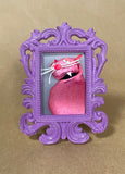Sock Puppet Portrait of Bawston the Cat