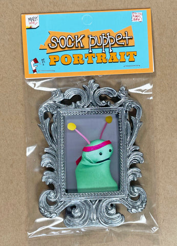 Sock Puppet Portrait of G'zort Bleep