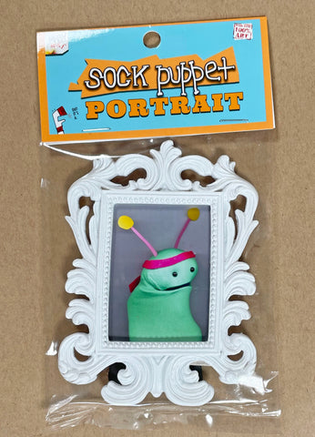 Sock Puppet Portrait of G'zort Bleep