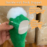 One-of-a-kind SparkleCorn Sock Puppet