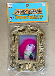 Sock Puppet Portrait of Lillith Lollybottom