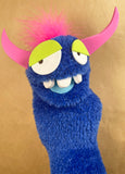 One-of-a-kind MONSTUH Sock Puppet
