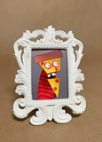 Sock Puppet Portrait of Pizza the Puppet