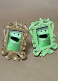 Sock Puppet Portrait of Terrycloth Green