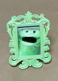Sock Puppet Portrait of Terrycloth Green