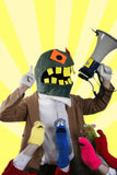Sock Puppet Portrait of Uncle Monsterface