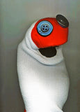 Sock Puppet Portrait of Sam the Sock