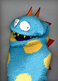 Sock Puppet Portrait of Spot the Dinosaur